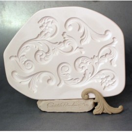 Scrolls Sprig for Clay Building